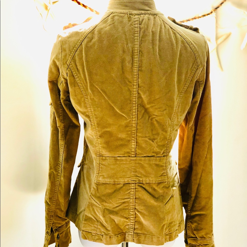 Calvin Klein Jeans Corduroy Military Style Jacket - Picture 6 of 8
